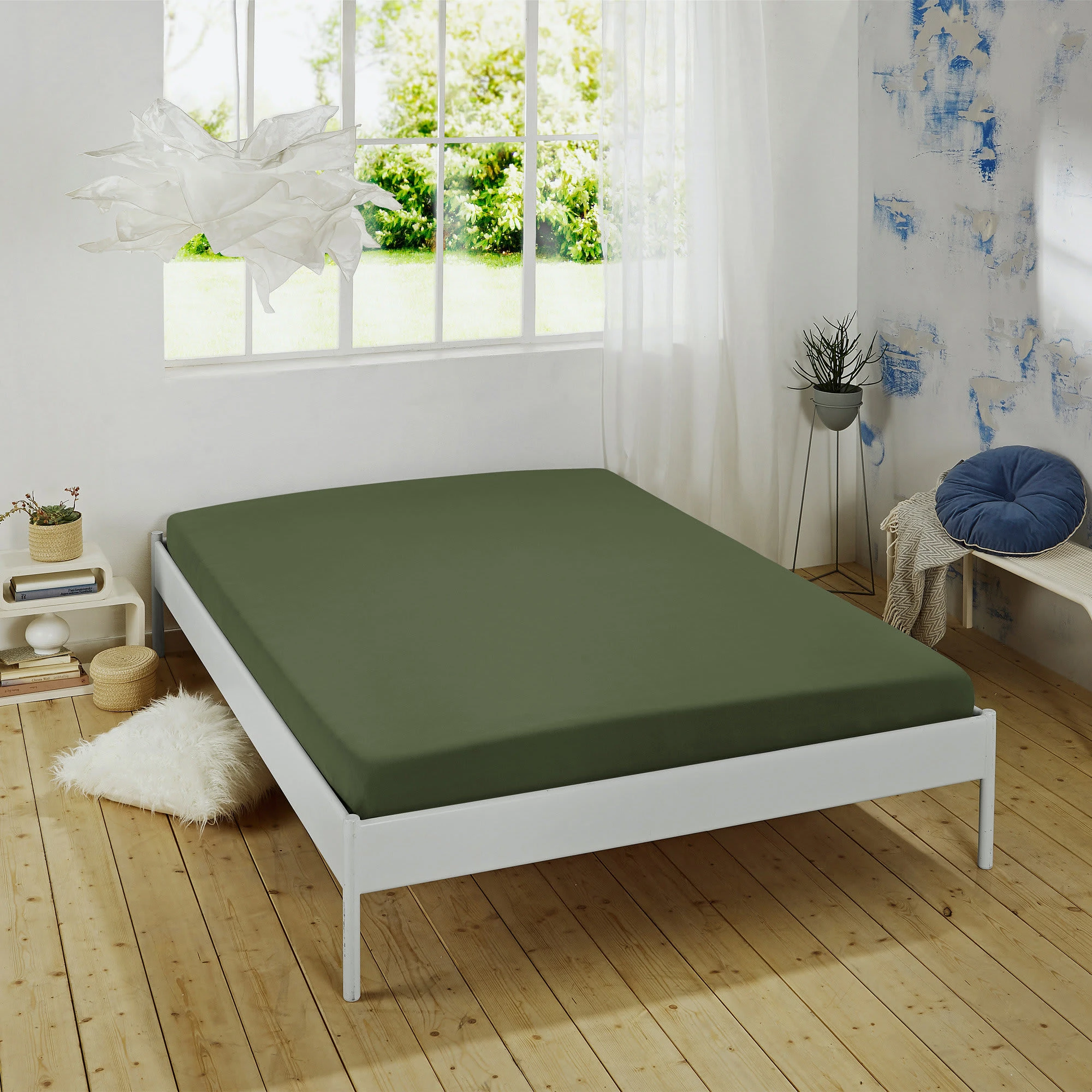 REDBEST Spannbettlaken Denver In Tanne – Bild 2