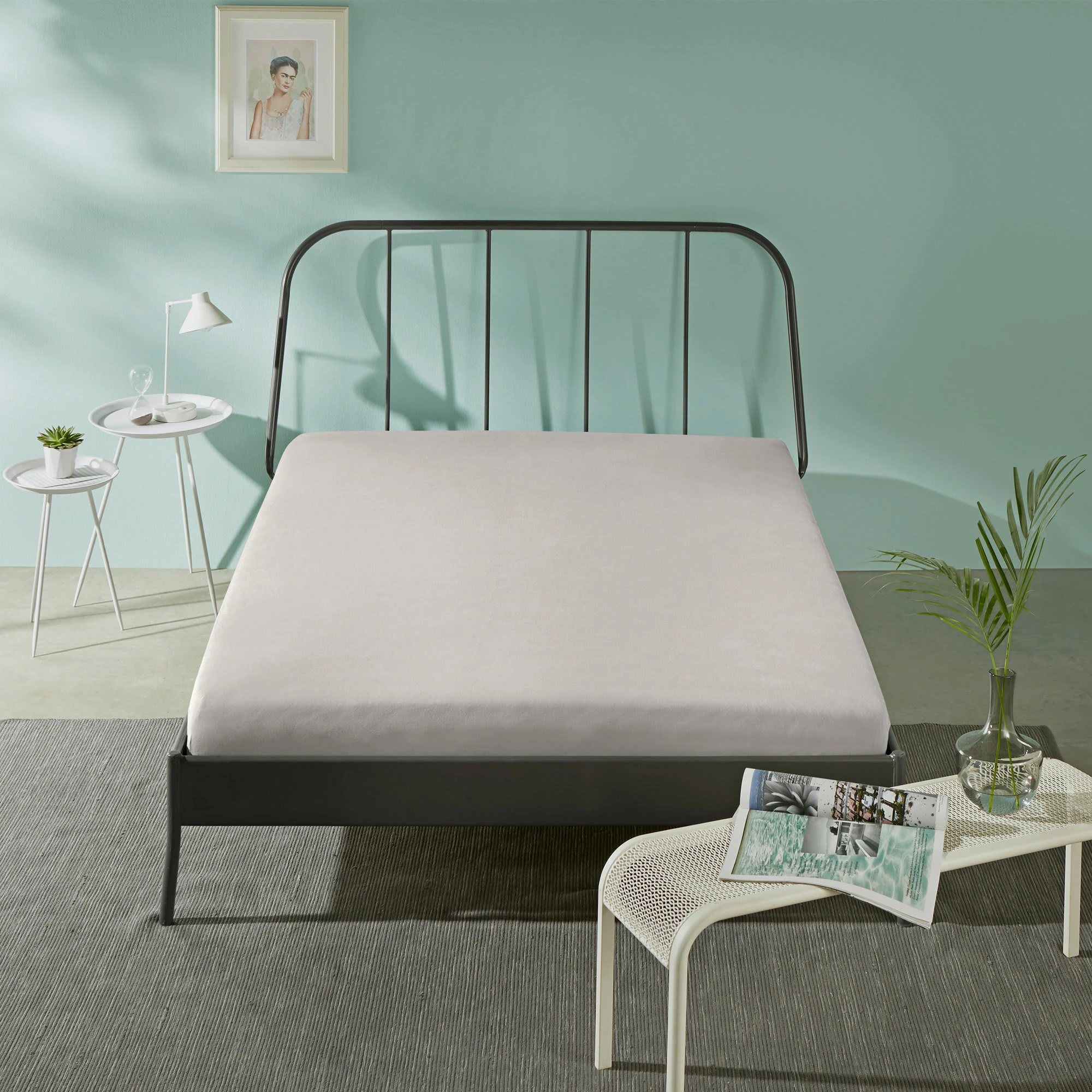 REDBEST Spannbettlaken San Francisco In Silber – Bild 2