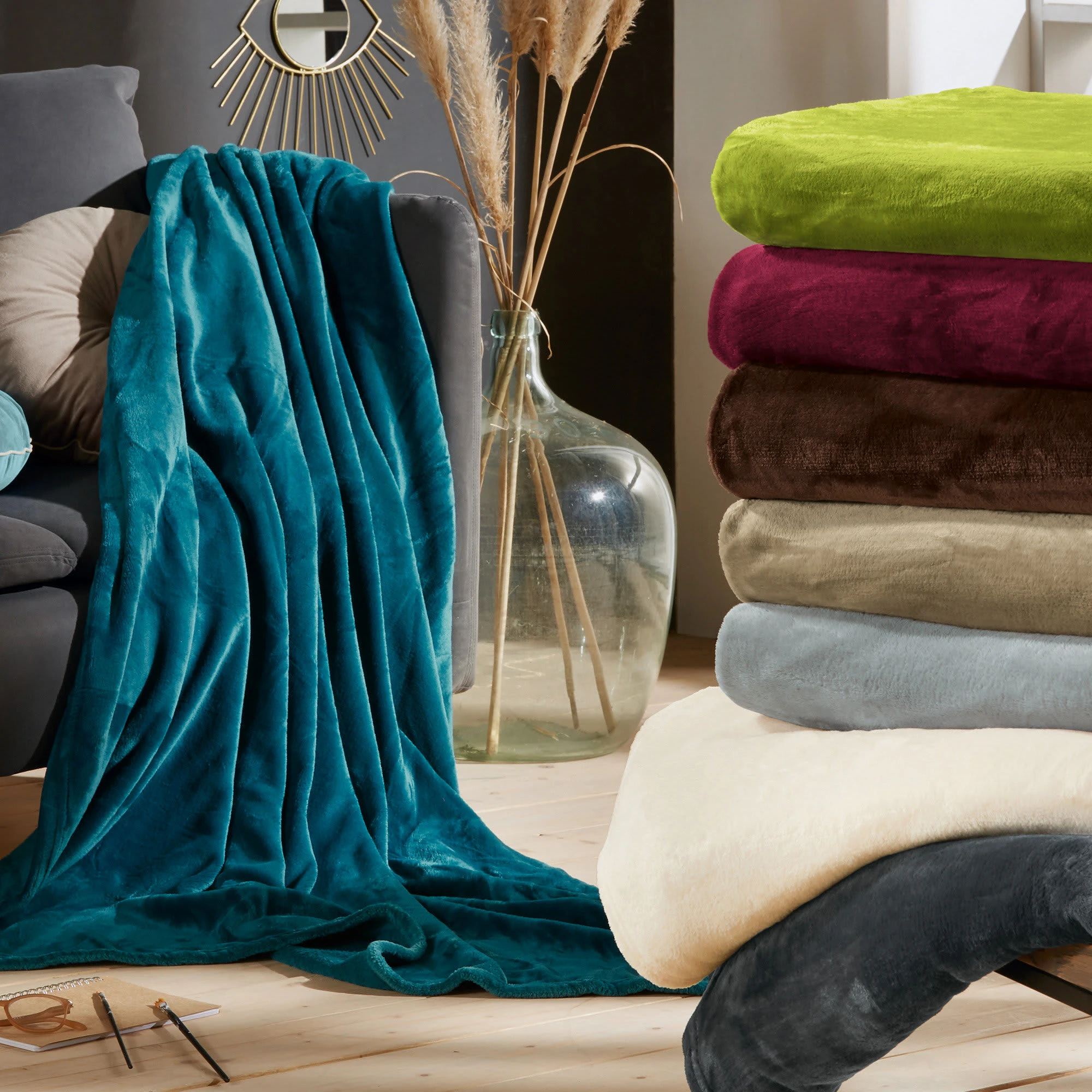 REDBEST Wohndecke In Beige – Bild 3