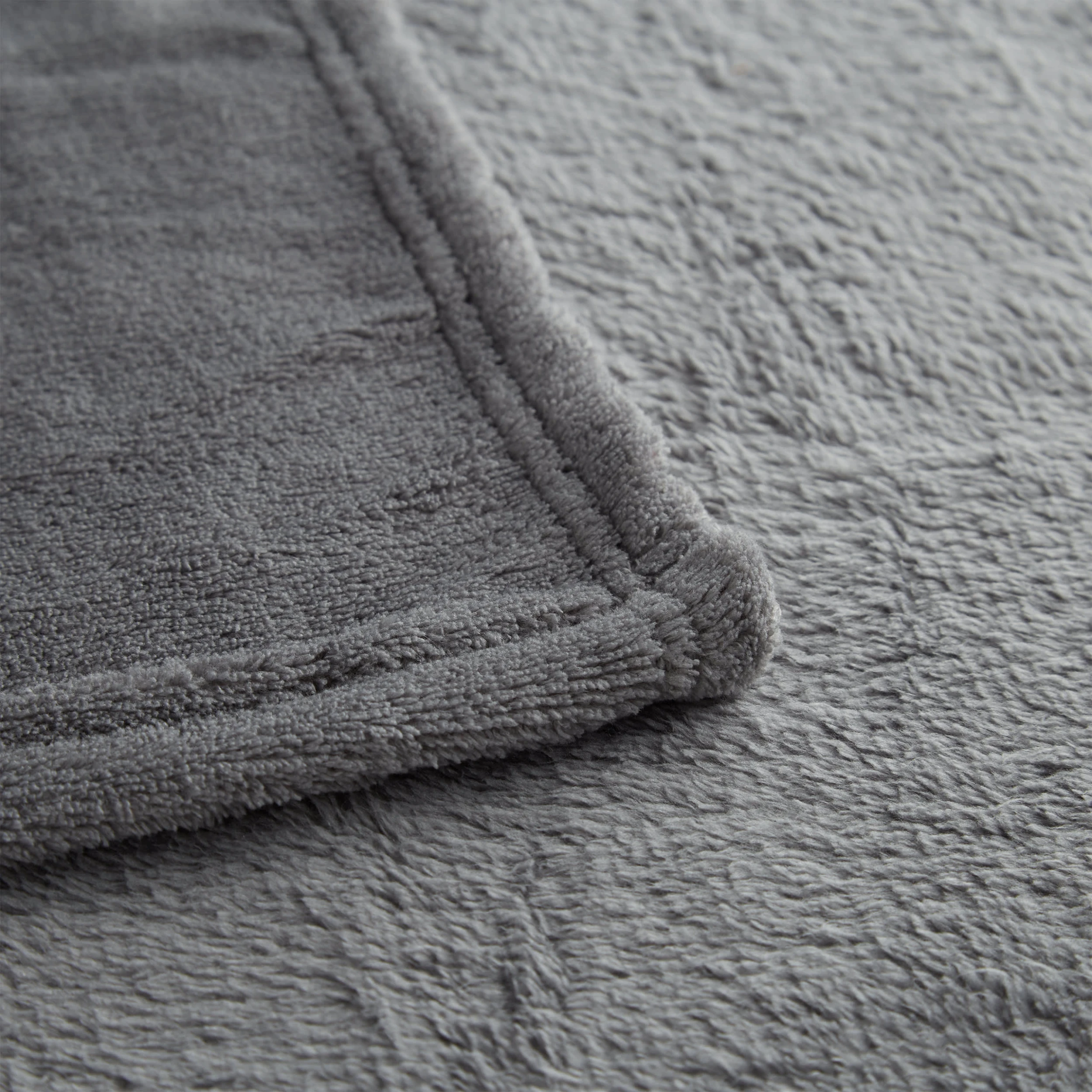 Relaxdays 1x Kuscheldecke In Grau - (B)200 X (T)220 Cm – Bild 4