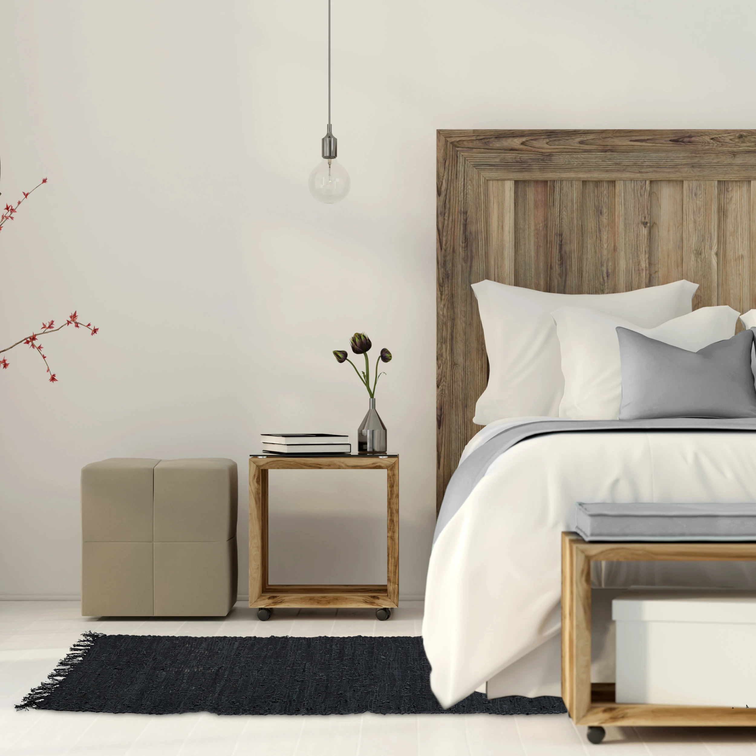 Relaxdays Flickenteppich In Schwarz - 80 X 200 Cm – Bild 5