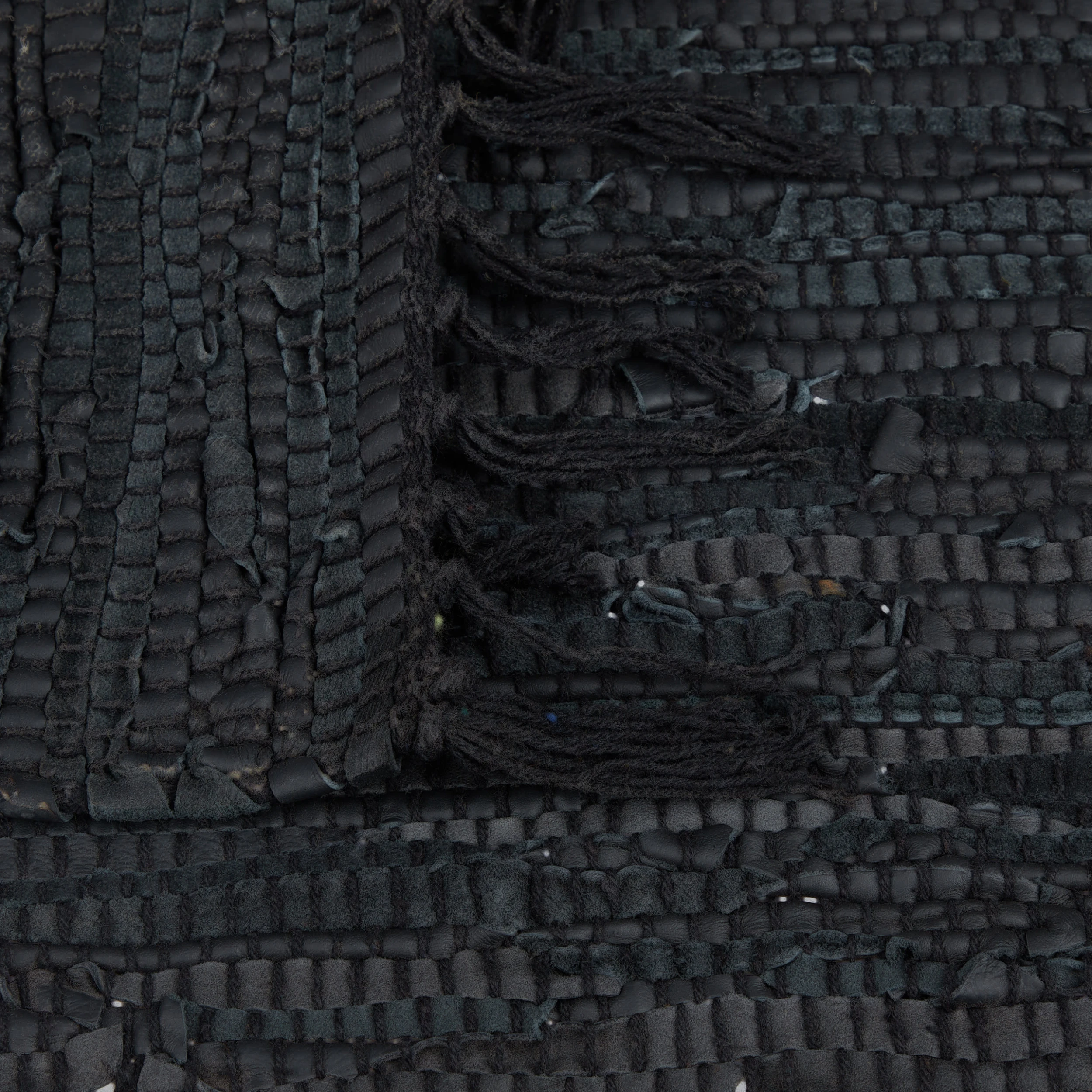 Relaxdays Flickenteppich In Schwarz - 80 X 200 Cm – Bild 6