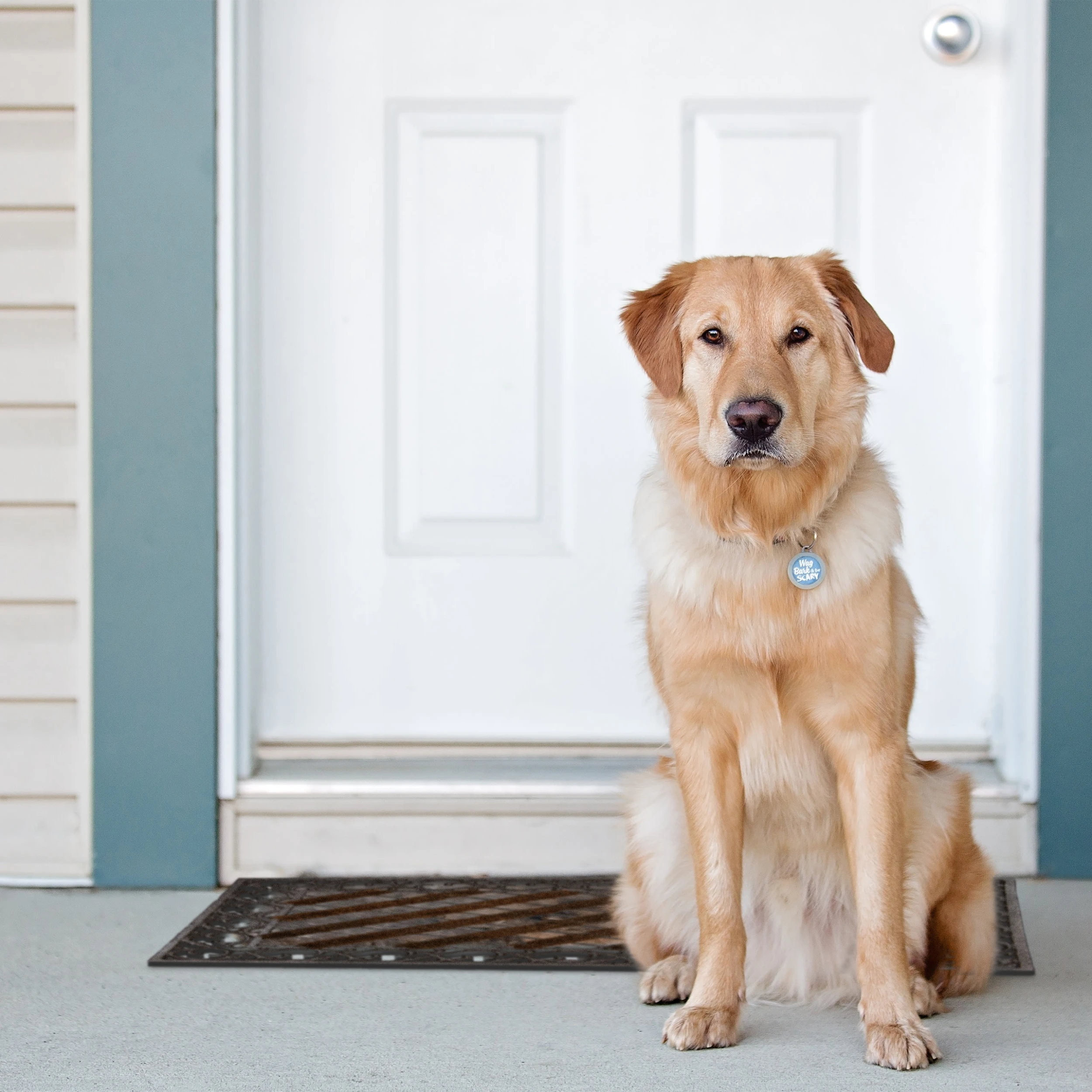 Relaxdays Fußabtreter In Bronze - (B)72 X (T)39 Cm – Bild 5