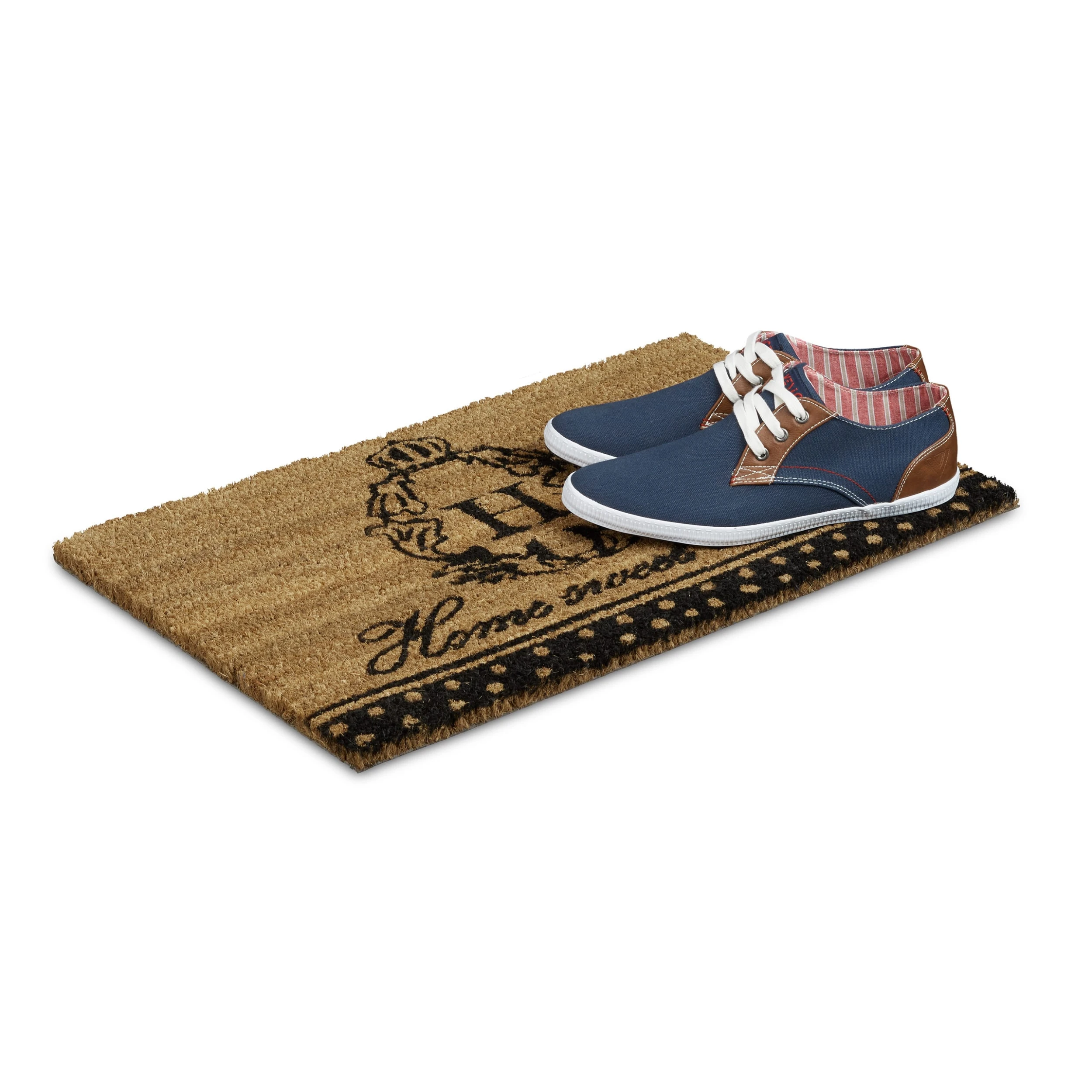 Relaxdays Fußmatte Sweet Home In Braun - (B)60 X (T)40 Cm – Bild 3