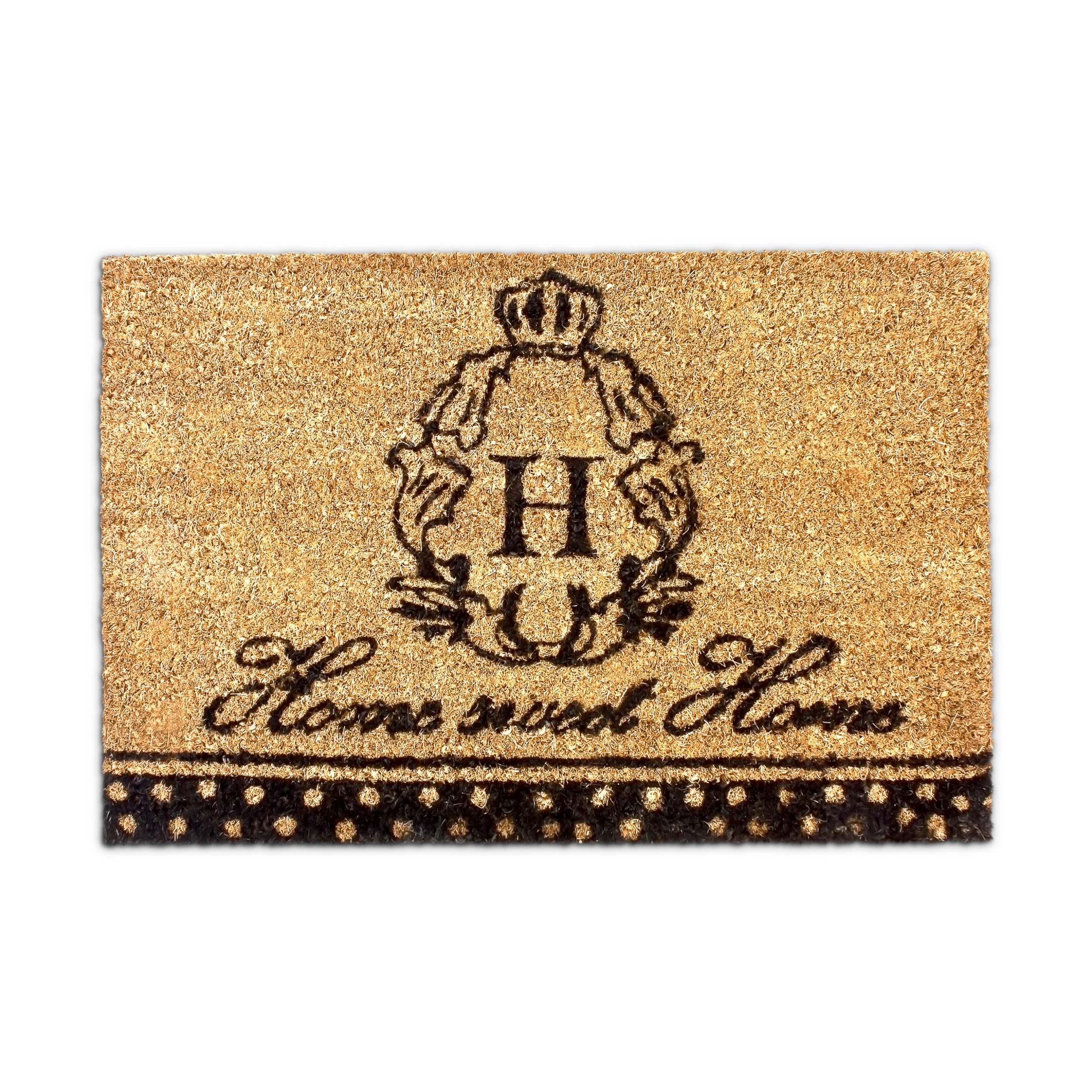 Relaxdays Fußmatte Sweet Home In Braun - (B)60 X (T)40 Cm – Bild 6