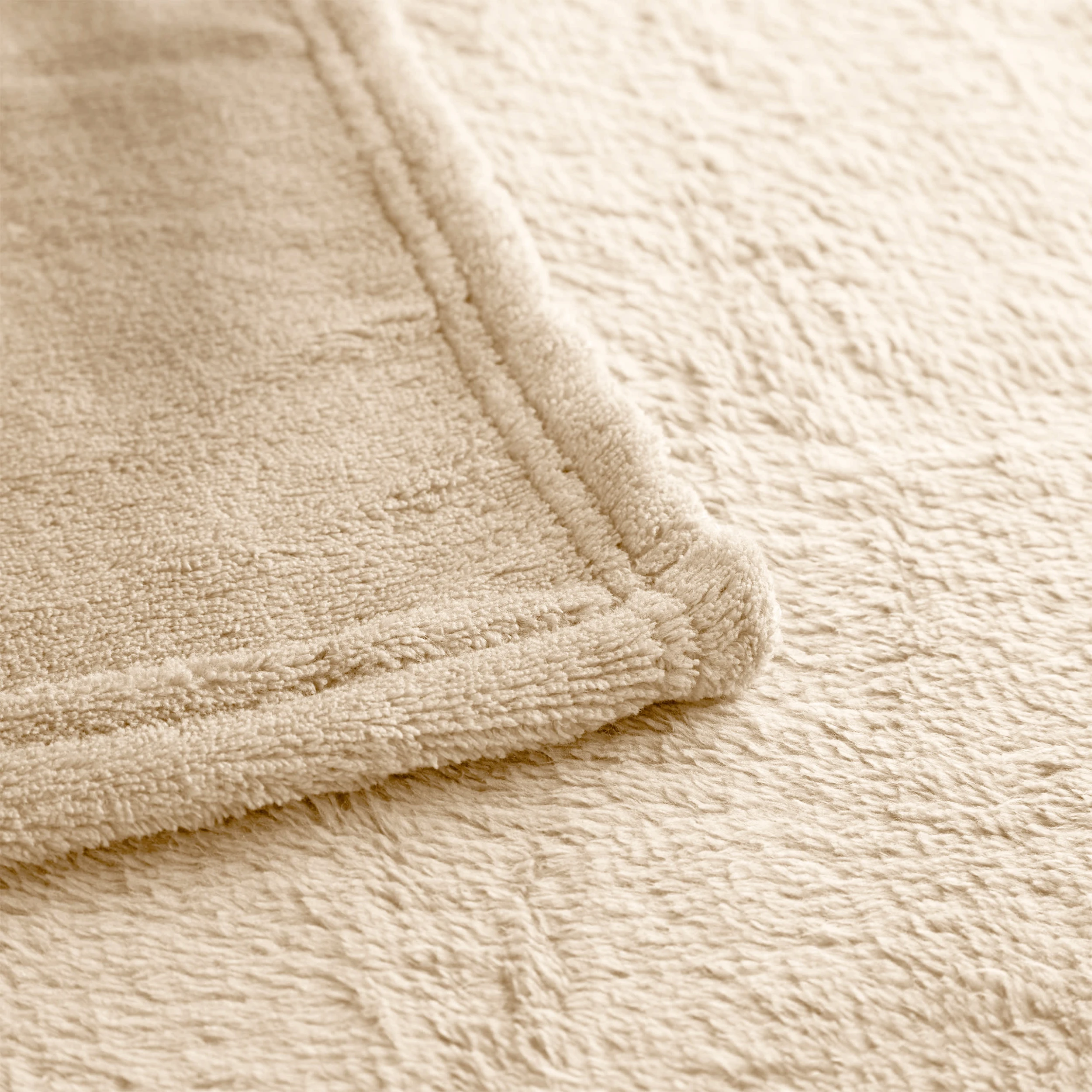 Relaxdays Kuscheldecke In Beige - (B)150 X (T)200 Cm – Bild 6