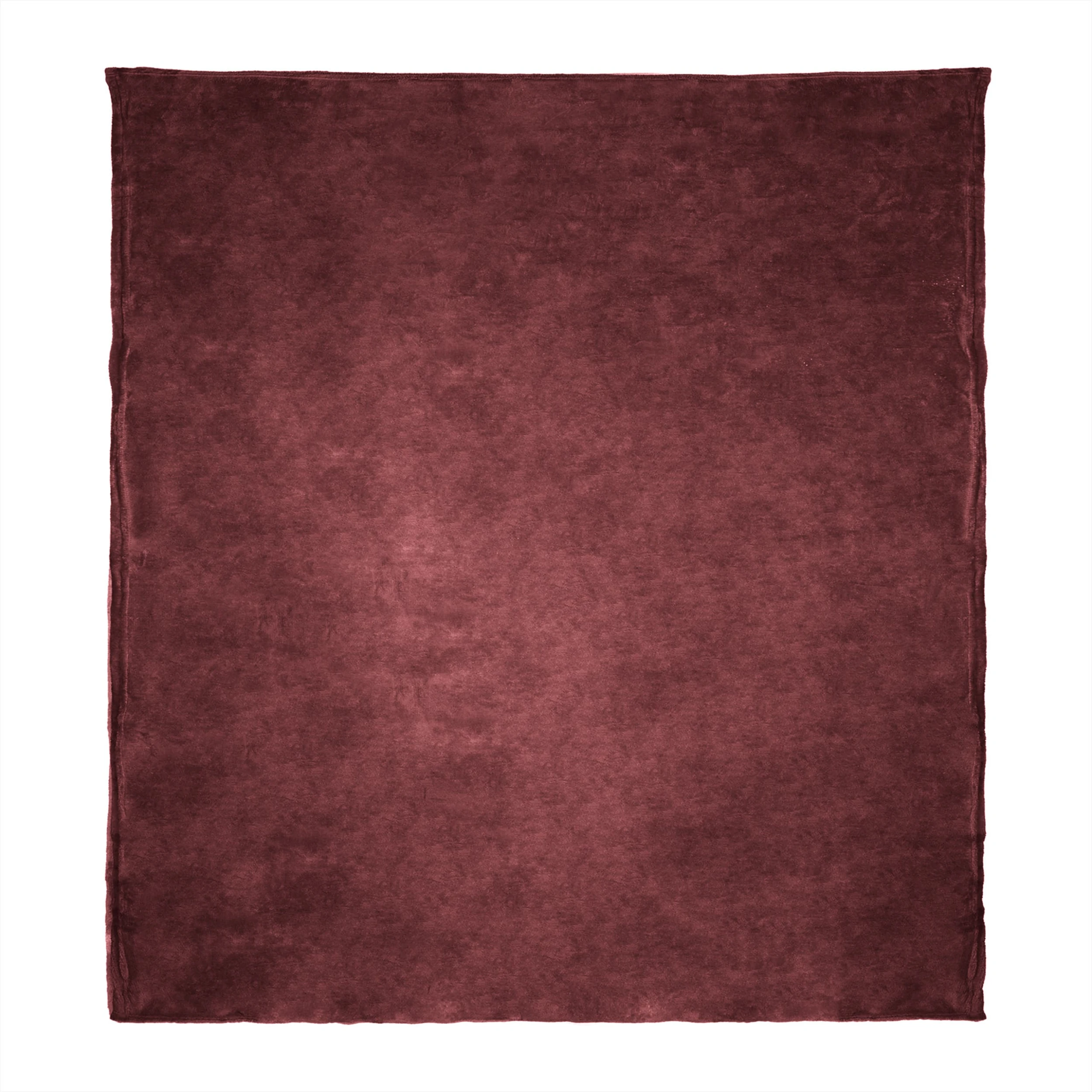 Relaxdays Kuscheldecke In Bordeaux - (B)200 X (T)220 Cm