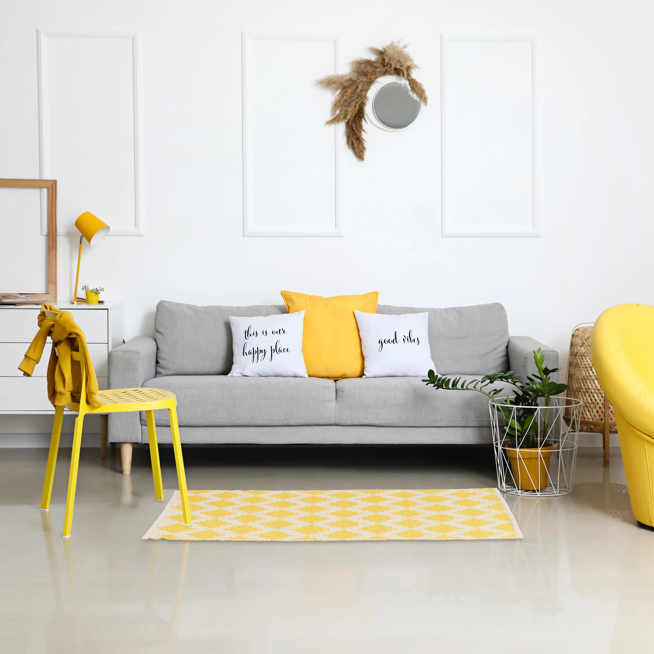 Relaxdays Läufer In Beige/ Grau - 70 X 140 Cm – Bild 5