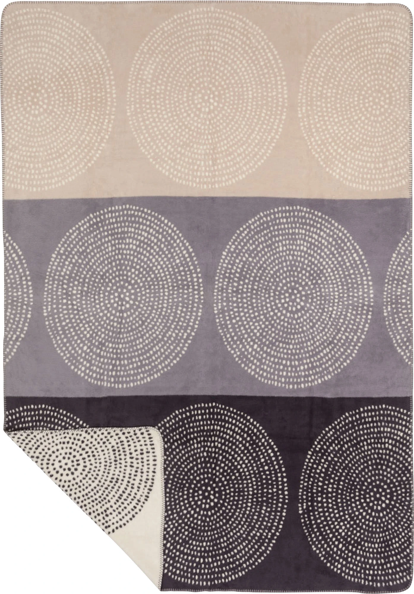 Richter Textilien Bio Wohndecke In Grau