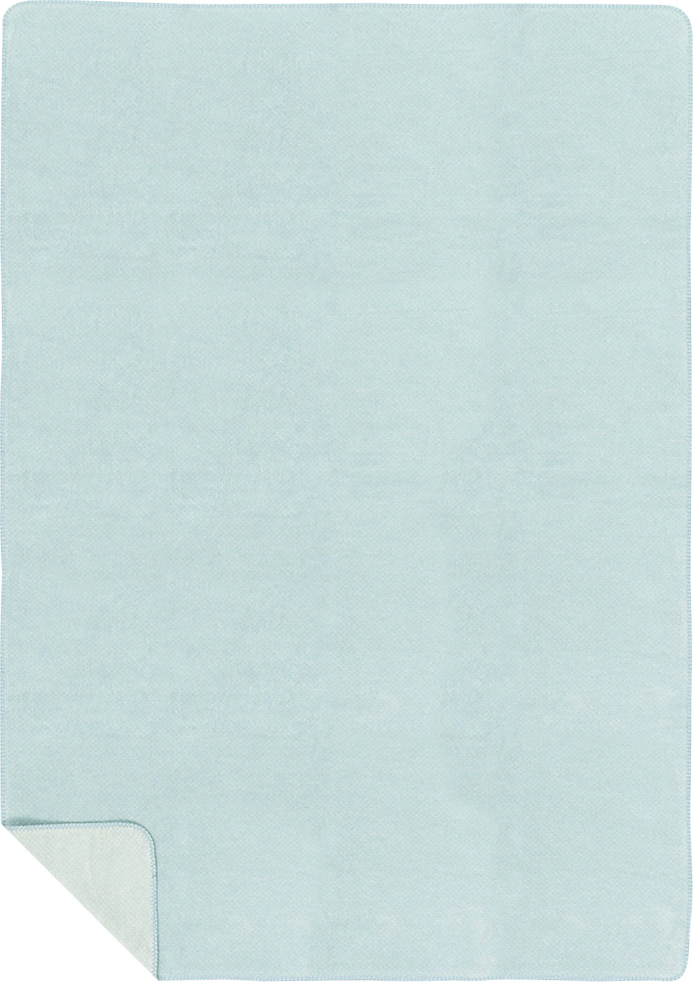 Richter Textilien Bio Wohndecke In Mint