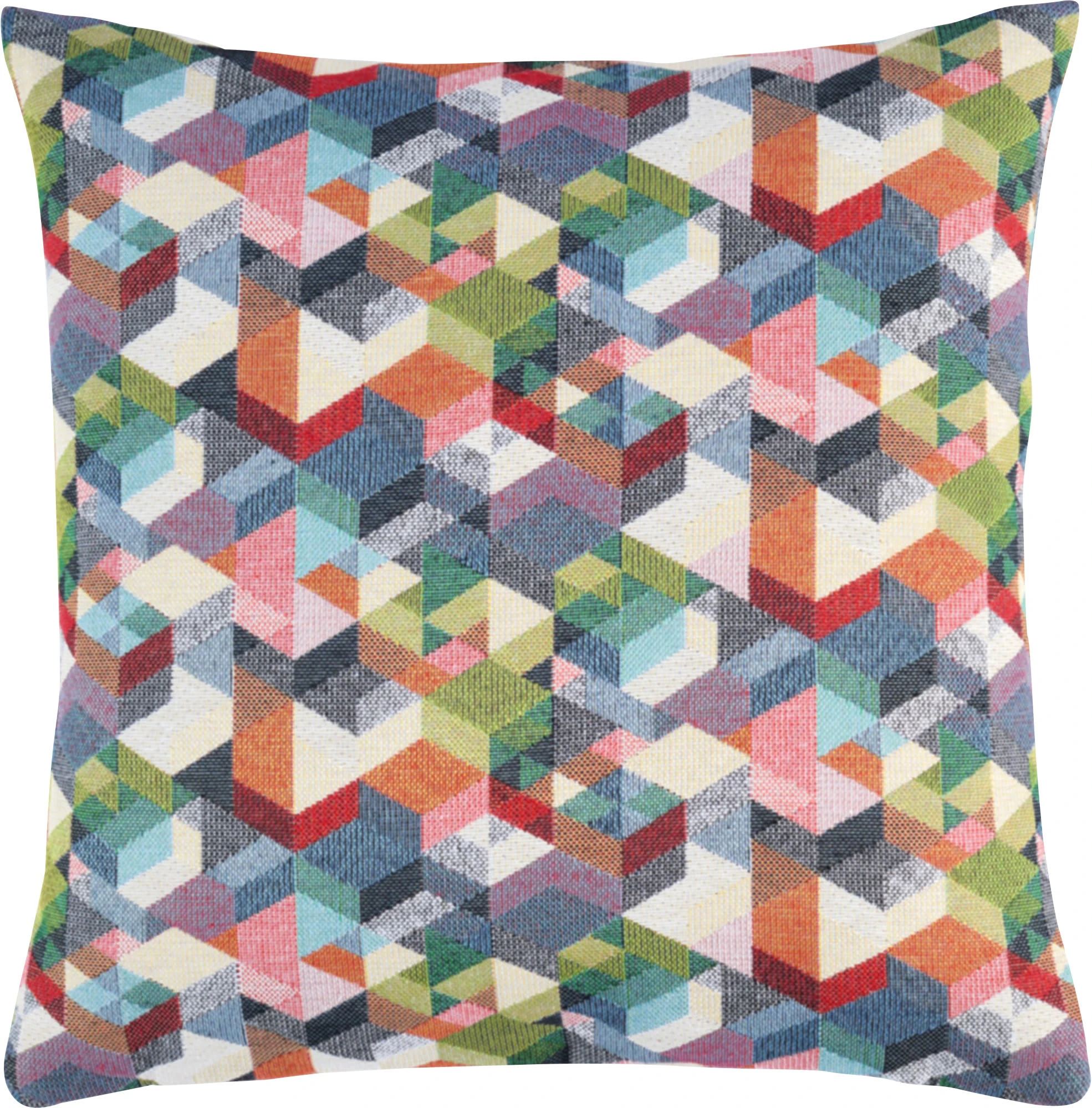 Sander Kissenhülle Cubes In Bunt