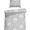 Schiesser Feinbiber Bettwäsche-Set Skadi In Grau Und Weiß