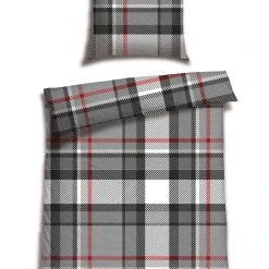 Schiesser Feinbiber Bettwäsche-Set Talisa In Grau