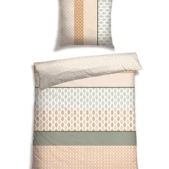 Schiesser Renforcé-Bettwäsche-Set "Arvo" In Orange