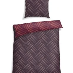 Schiesser Renforcé-Bettwäsche-Set "Mads" In Lila