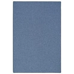 Snapstyle Feinschlingen Velour Teppich Strong In Dunkelblau