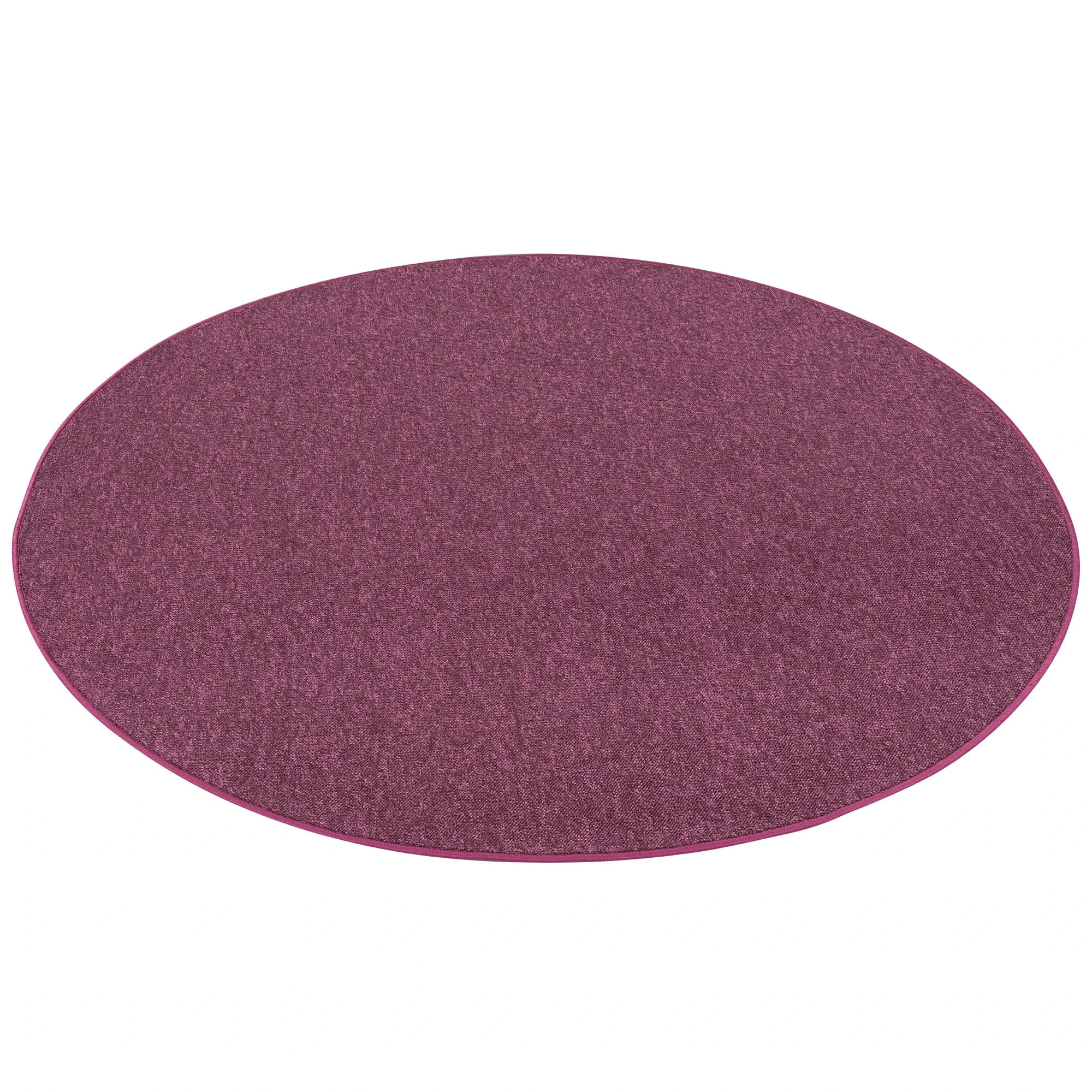 Snapstyle Feinschlingen Velour Teppich Strong Rund In Lila â Bild 2