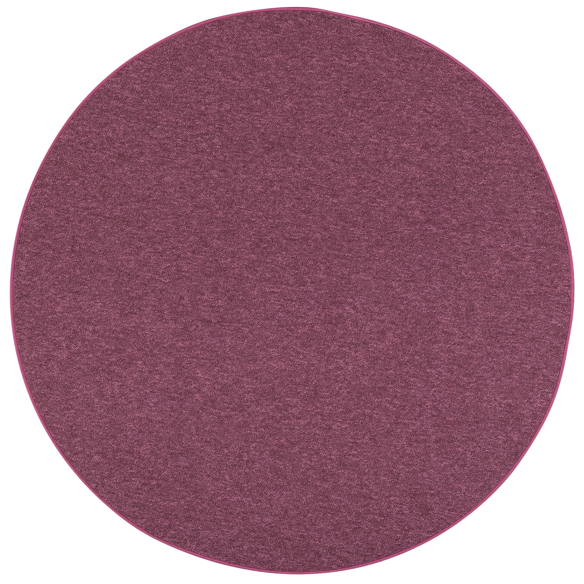 Snapstyle Feinschlingen Velour Teppich Strong Rund In Lila