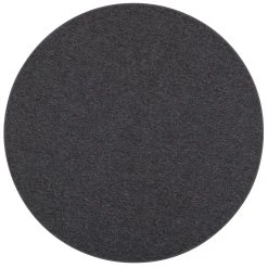 Snapstyle Feinschlingen Velour Teppich Strong Rund In Schwarz Grau