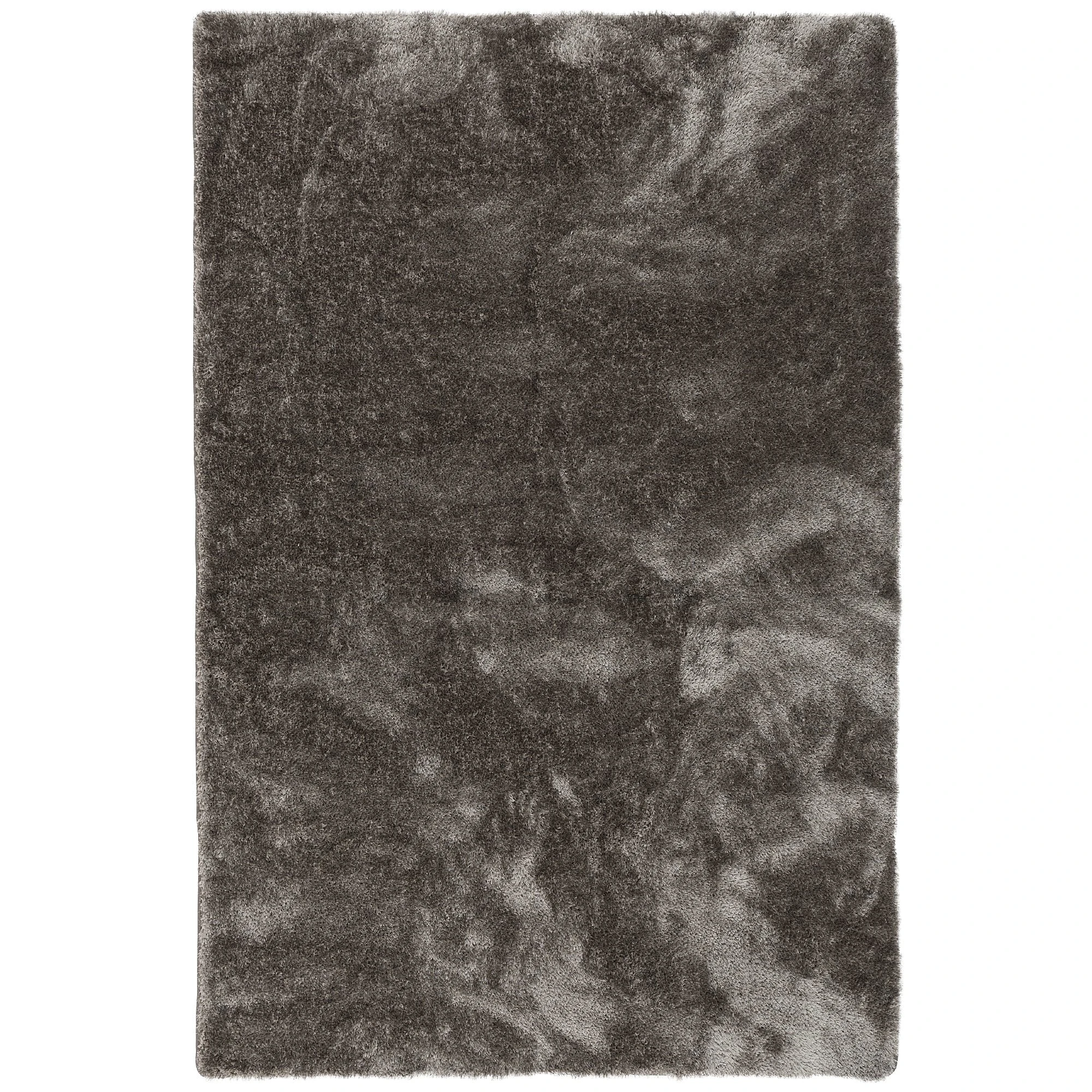 Snapstyle Hochflor Shaggy Teppich Luxus Feeling Mix In Silber