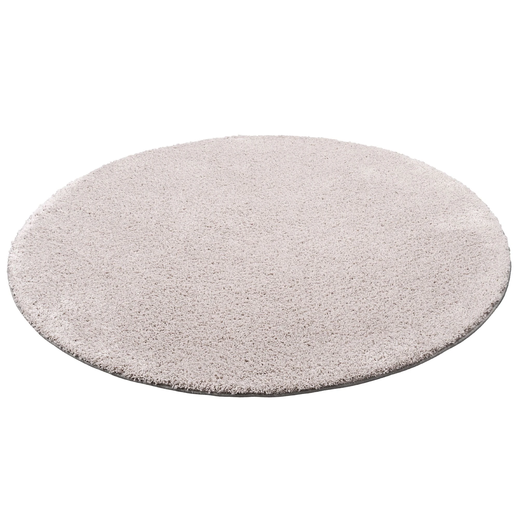 Snapstyle Hochflor Shaggy Teppich Palace Rund In Grijs – Bild 2