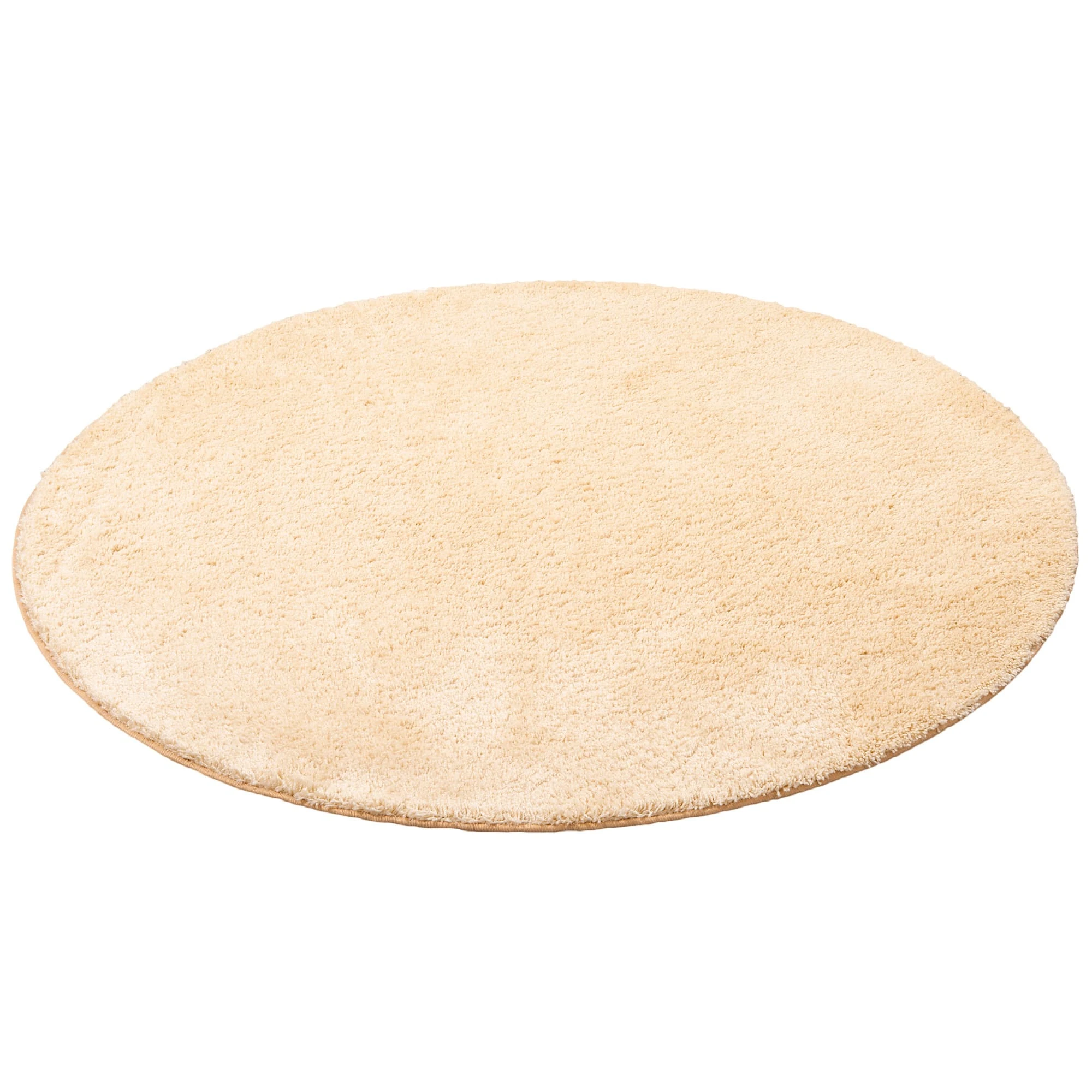 Snapstyle Hochflor Shaggy Teppich Palace Rund In Natur – Bild 2