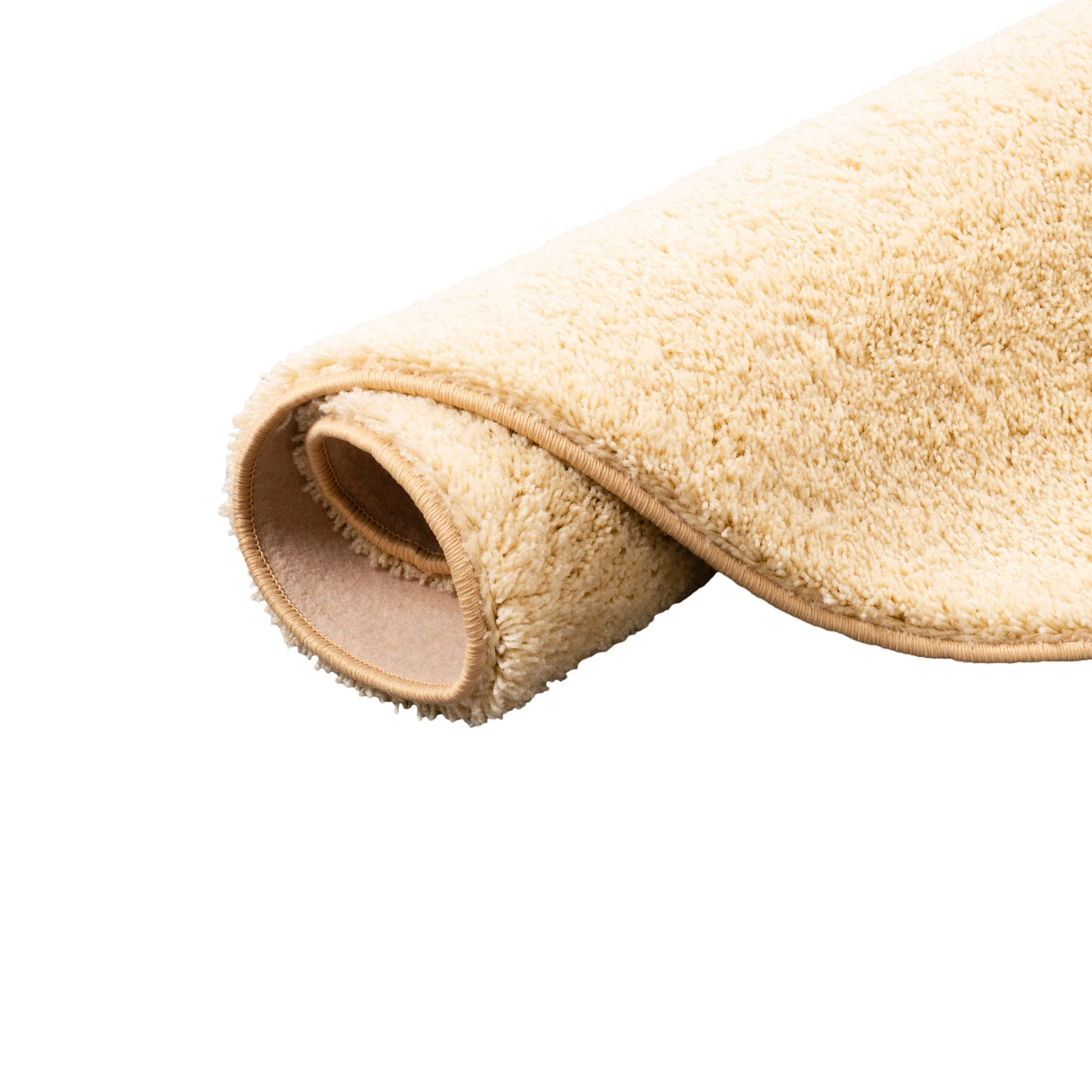 Snapstyle Hochflor Shaggy Teppich Palace Rund In Natur – Bild 4