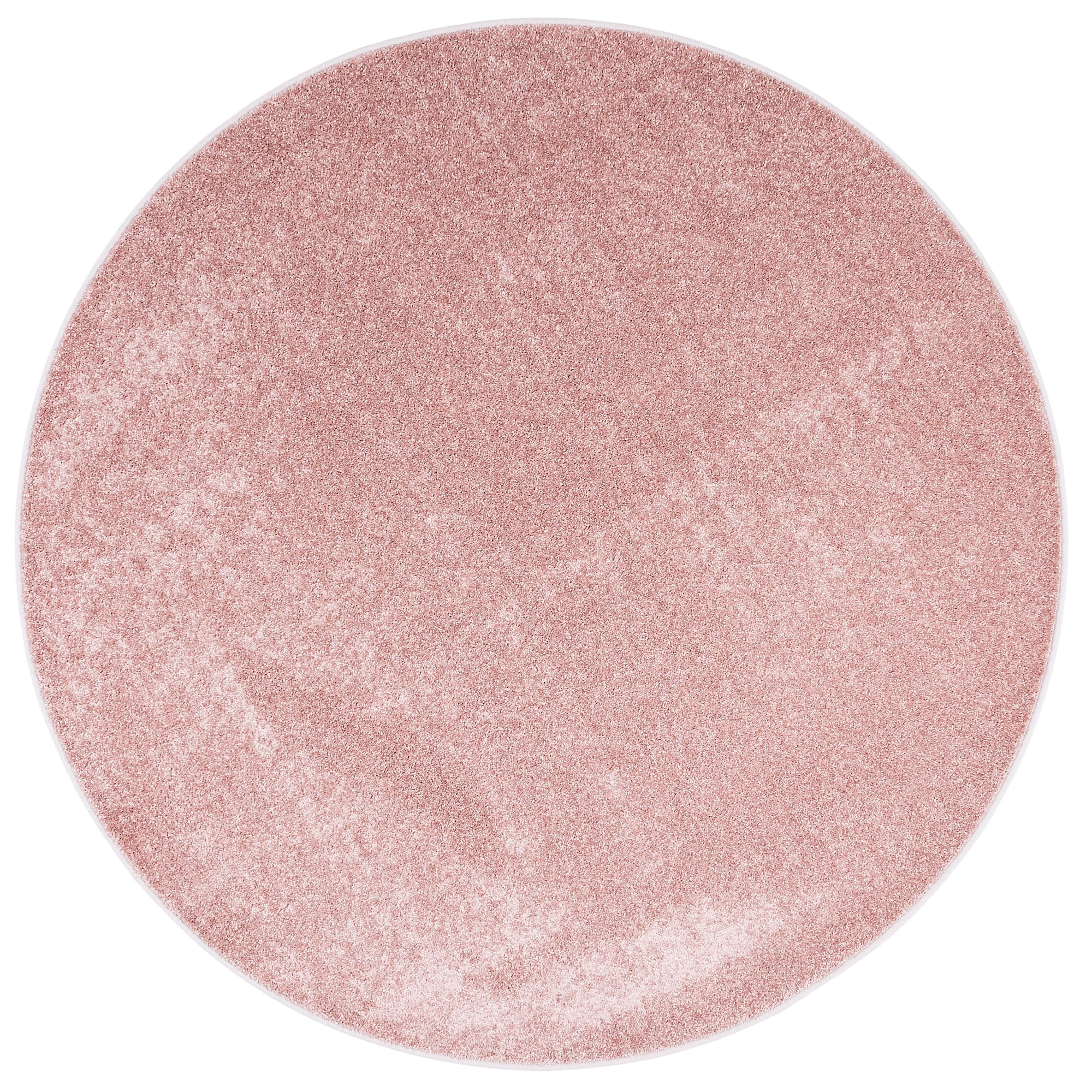 Snapstyle Hochflor Velours Teppich Luna Rund In Rosa