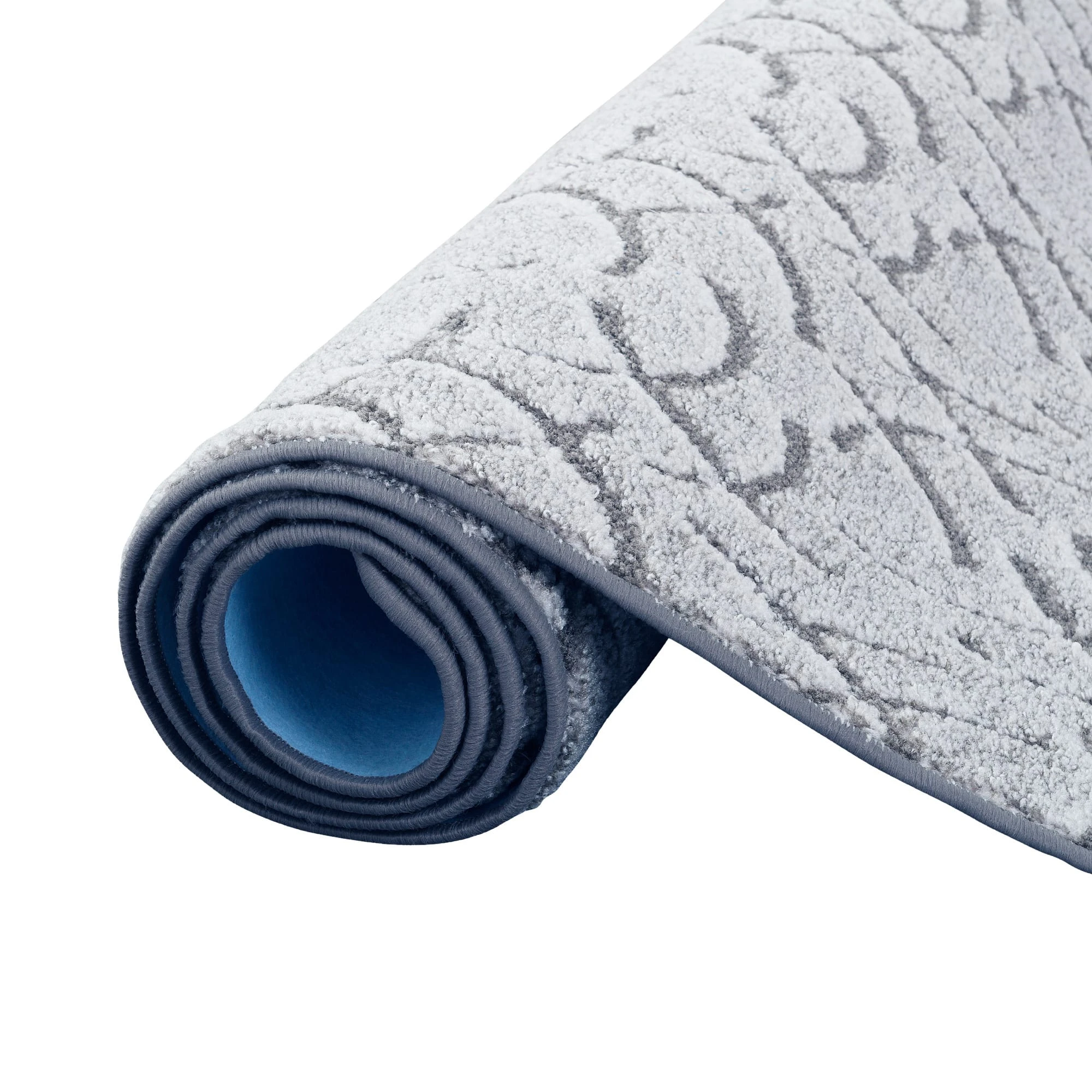 Snapstyle Konturenschnitt Hochflor Langflor Teppich Frieda In Grijs – Bild 4