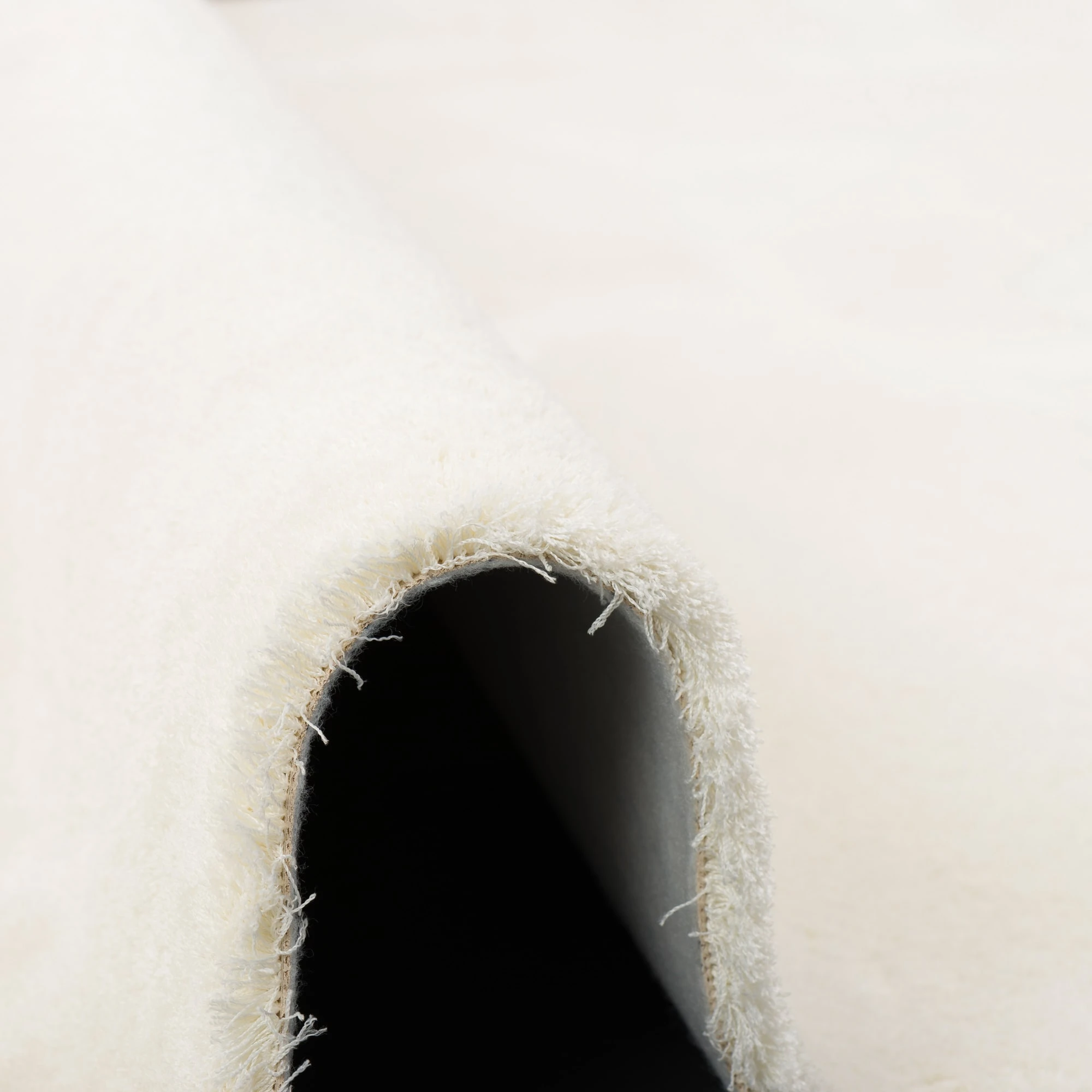 Snapstyle Luxus Hochflor Shaggy Teppich Velvet In Weiss – Bild 3