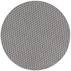 Snapstyle Schlingen Teppich Modern Diamond Rund In Antraciet