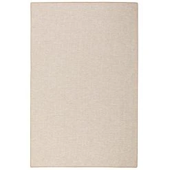 Snapstyle Sisal-Optik Designer Flachgewebe Teppich Pure Meliert In Beige