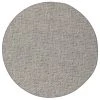Snapstyle Sisal-Optik Designer Flachgewebe Teppich Pure Meliert Rund In Beige Grau
