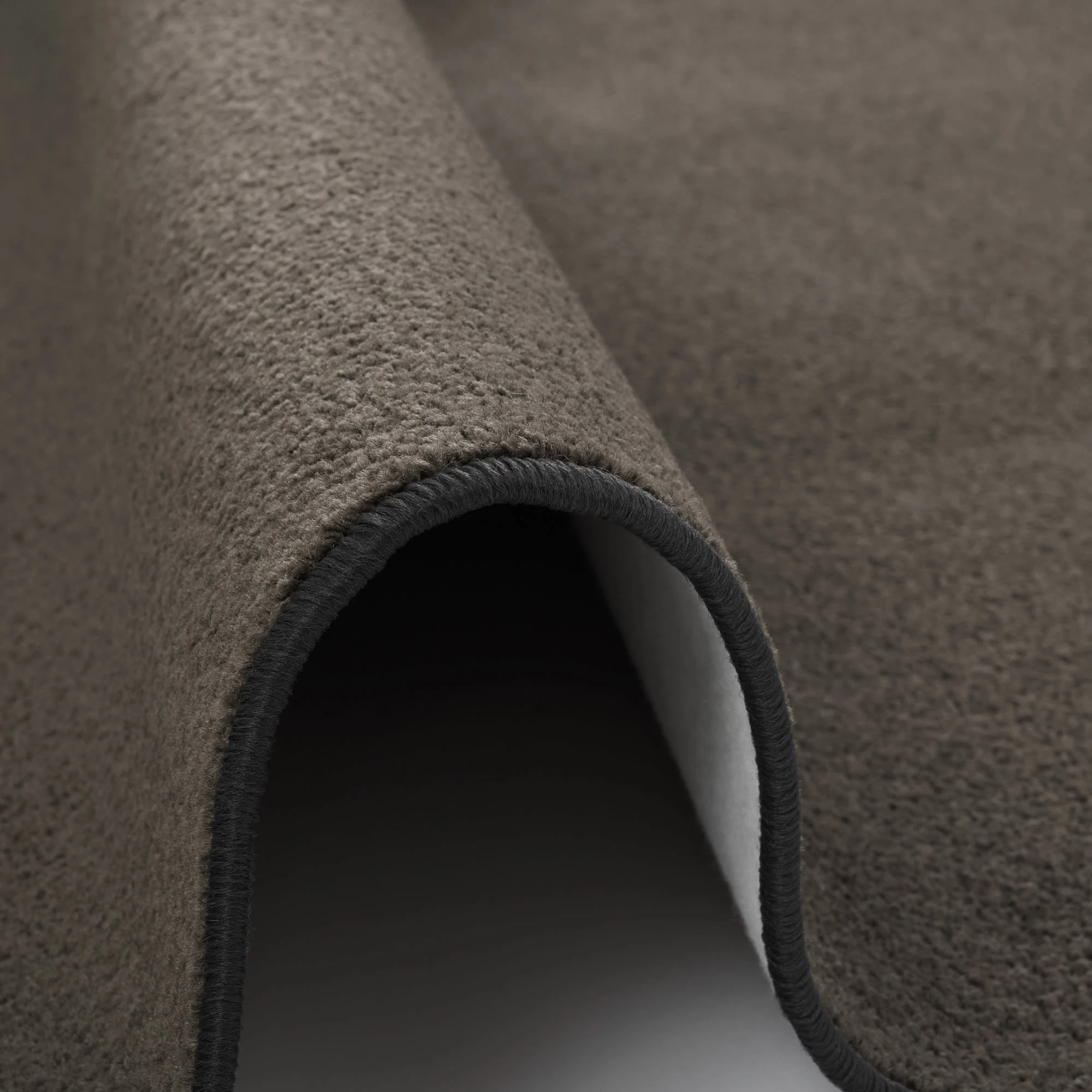 Snapstyle Trend Velours Läufer Teppich Joy In Dunkelbraun – Bild 3