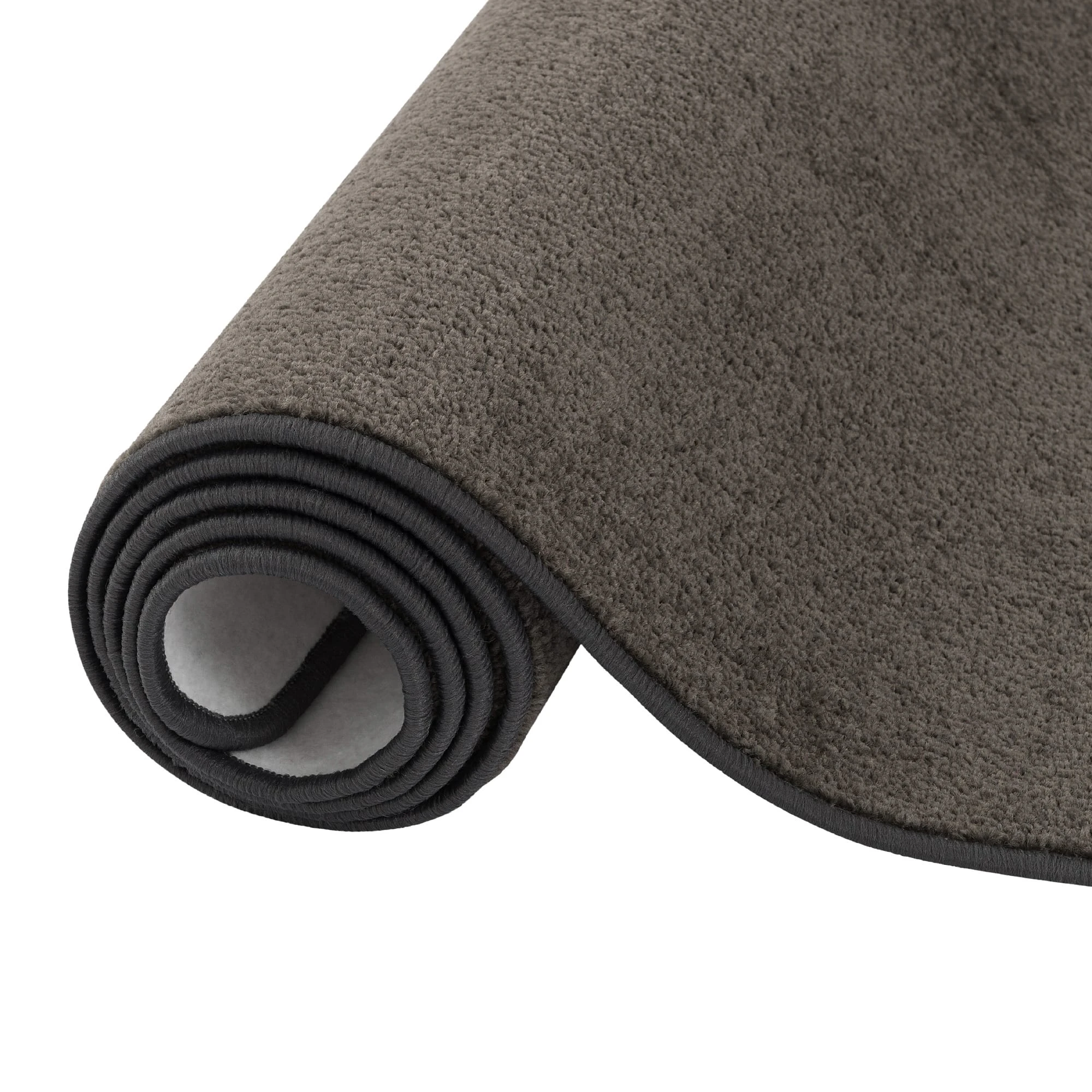 Snapstyle Trend Velours Läufer Teppich Joy In Dunkelbraun – Bild 4