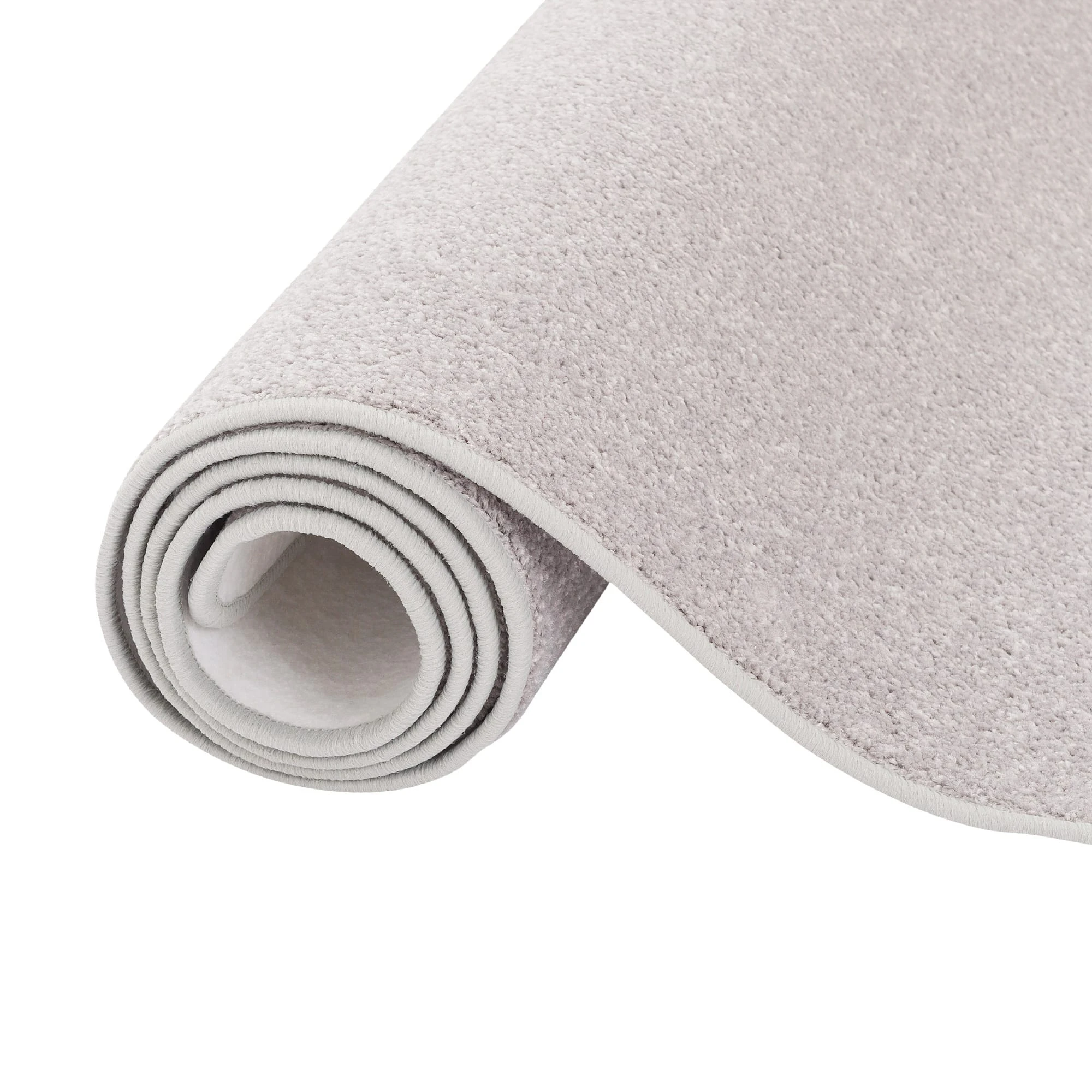 Snapstyle Trend Velours Teppich Joy In Hellgrau – Bild 4