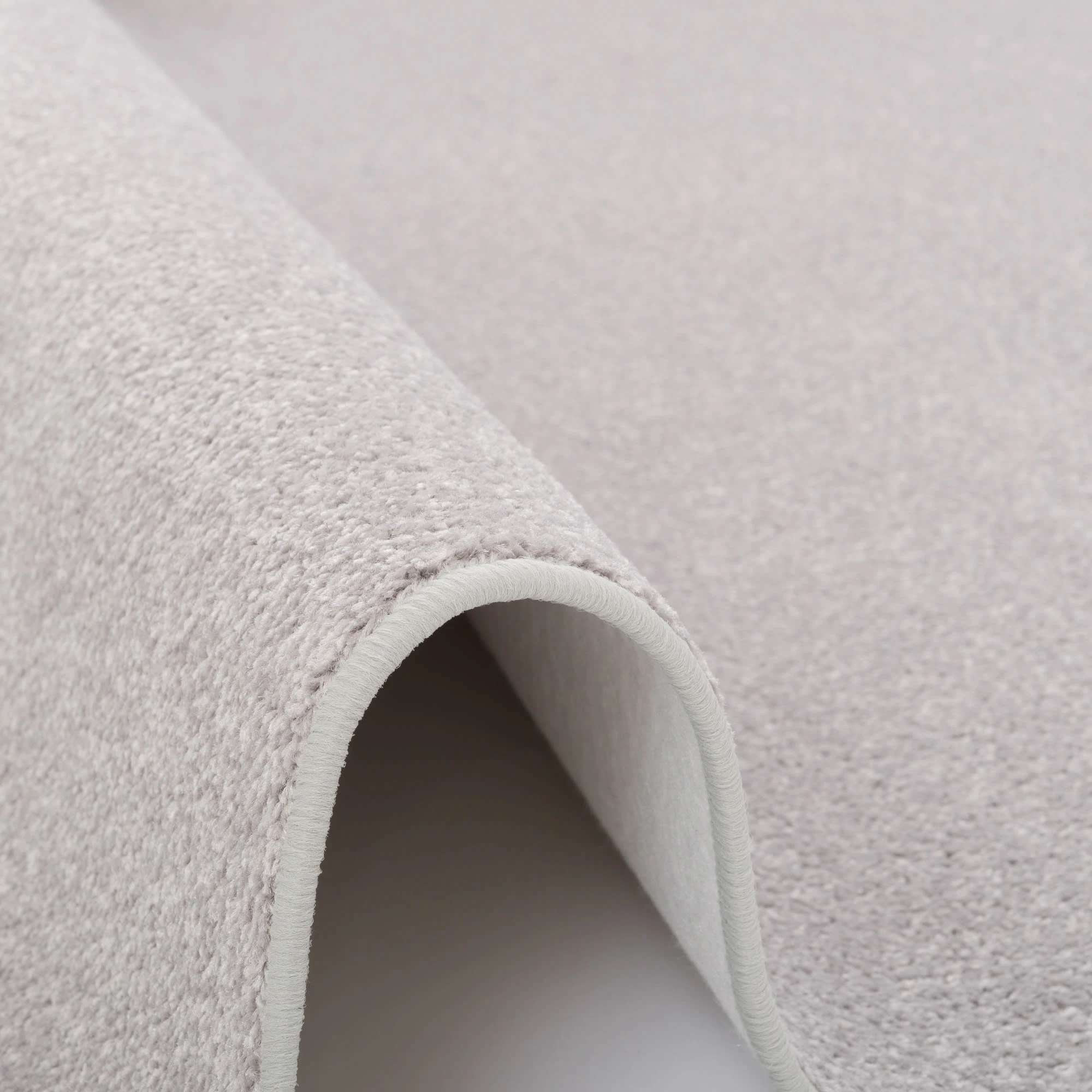 Snapstyle Trend Velours Teppich Joy Rund In Zwart – Bild 3