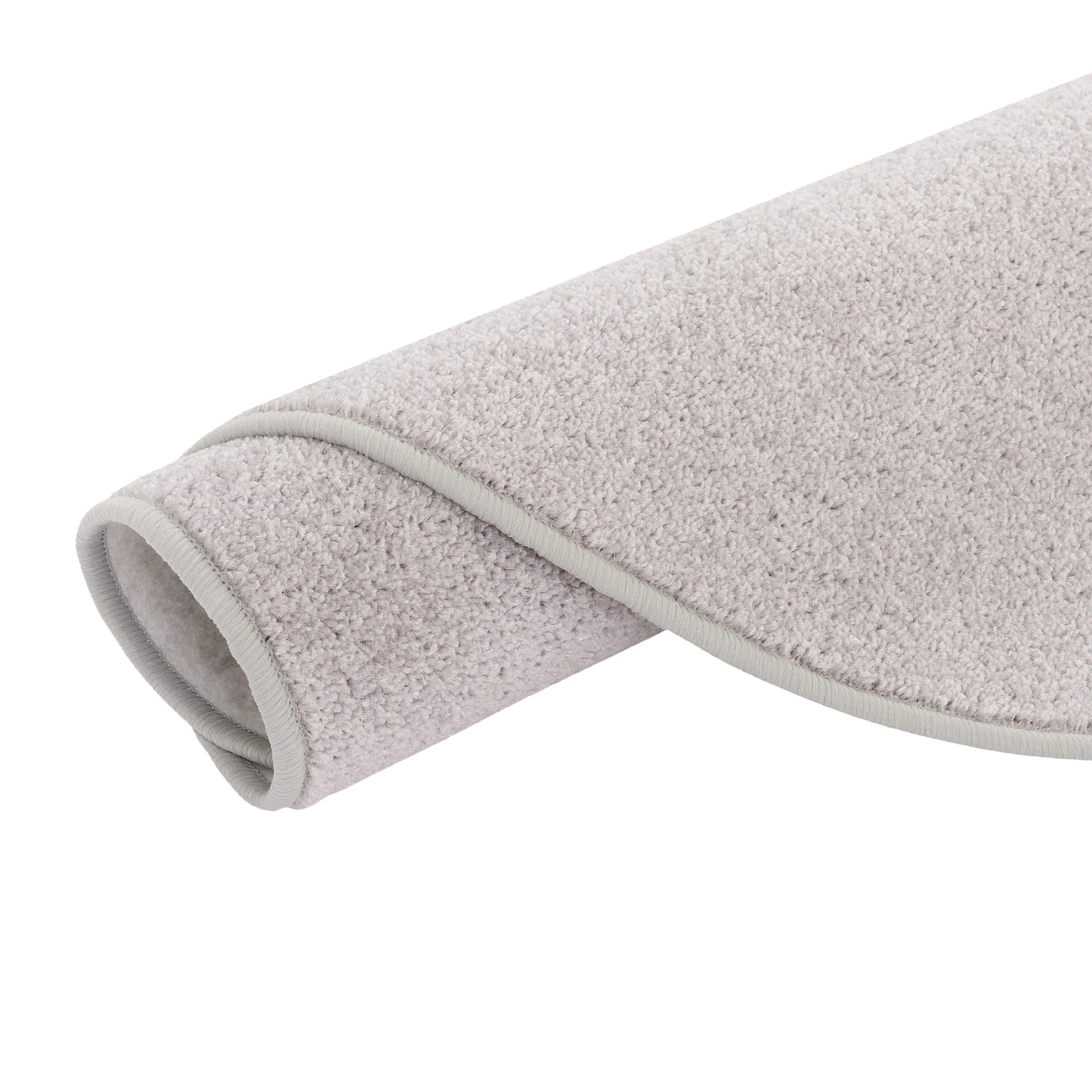 Snapstyle Trend Velours Teppich Joy Rund In Zwart – Bild 4