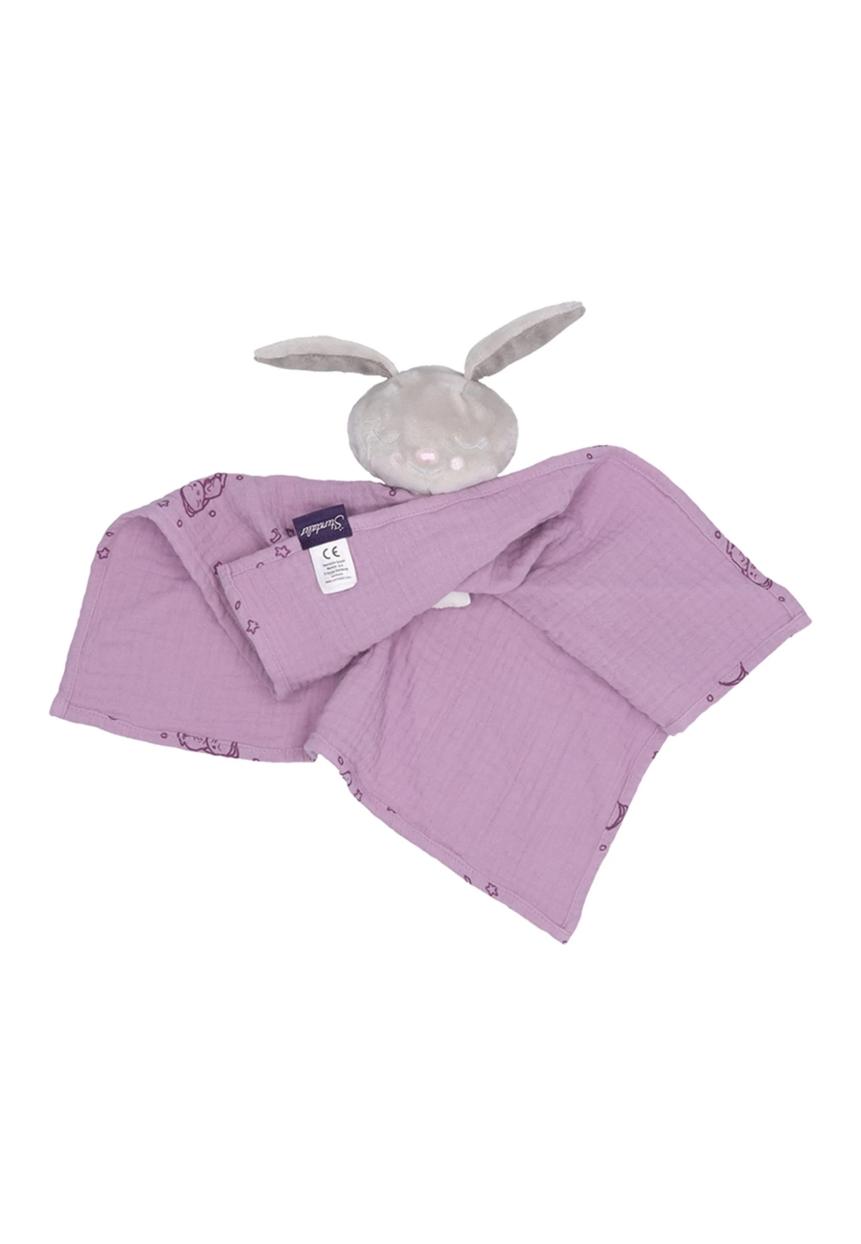 Sterntaler Kuscheltuch Schlummerhase In Lila – Bild 4