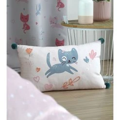 STOF France Kissen "Zoeline" In Rosa - (L)50 X (B)30 Cm