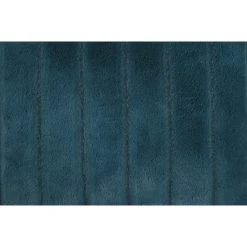 STOF France Plaid "Fluffy" In Blau - (L)160 X (B)130 Cm