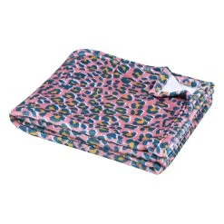 STOF France Plaid "Melissa" In Rosa - (L)160 X (B)130 Cm