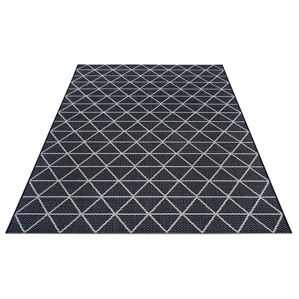 Teppich Boss In- Und Outdoor Teppich Costa Schwarz/creme â Bild 3