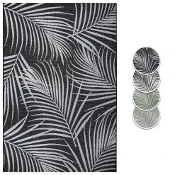 Teppich Boss In- Und Outdoor Teppich Sumatra Schwarz/creme