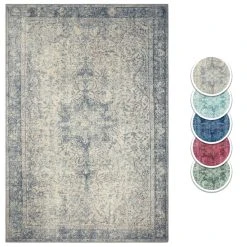 Teppich Boss Orientalischer Design Teppich BARKA Creme/blau