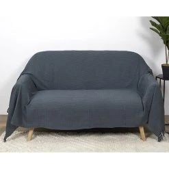 The Home Deco Factory Plaid In Anthrazit - (L)250 X (B)170 Cm