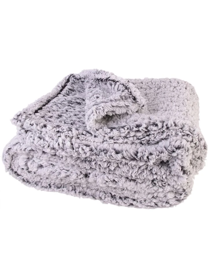 The Home Deco Factory Plaid In Grau - (L)150 X (B)120 Cm – Bild 2