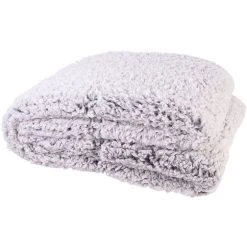 The Home Deco Factory Plaid In Grau - (L)150 X (B)120 Cm