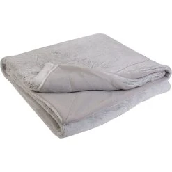 The Home Deco Factory Plaid In Grau - (L)200 X (B)140 Cm