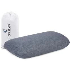 Third Of Life Reisekissen "VOLAR" QuickDry Aus Hochwertigem Visco-Schaum Mit Thermo-Bezug